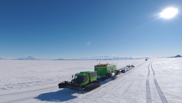 Looking for ancient climate clues beneath 500 metres of Antarctic ice