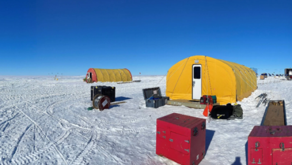 Geologische Bohrmission im Inneren der Westantarktis