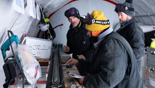 Rekordbohrung in der Antarktis