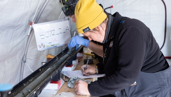 Scientists get all 'sedimental' down on the Antarctic ice